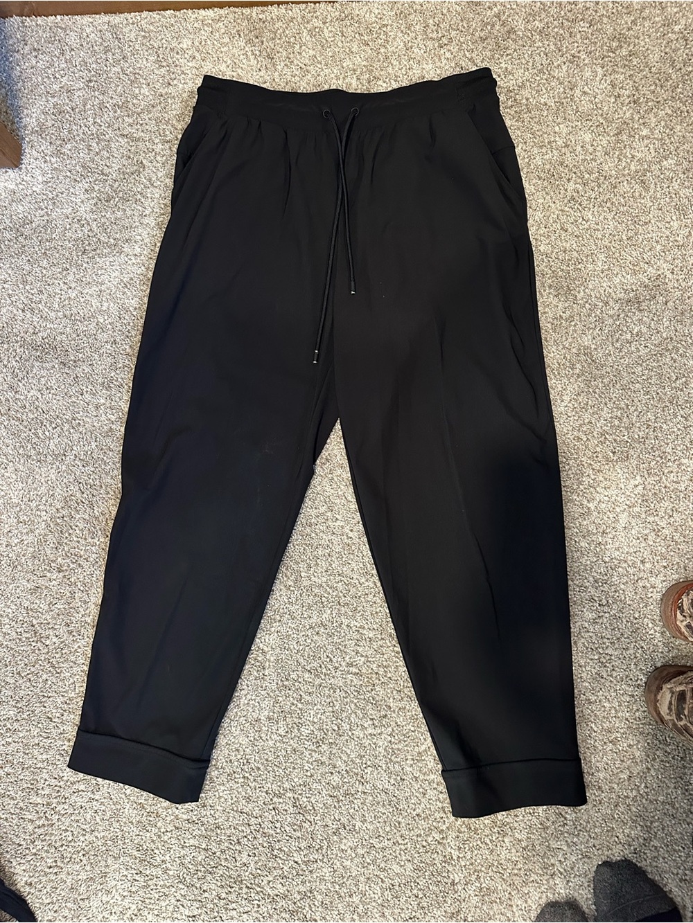 Talbots Black Drawstring Jogger or Golf Pant